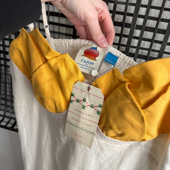 Farm Rio Anthropologie linen blend mini dress - Picture 10 of 10